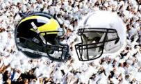 Penn State Mich helmets
